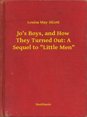 cover image of Jo's Boys, and How They Turned Out